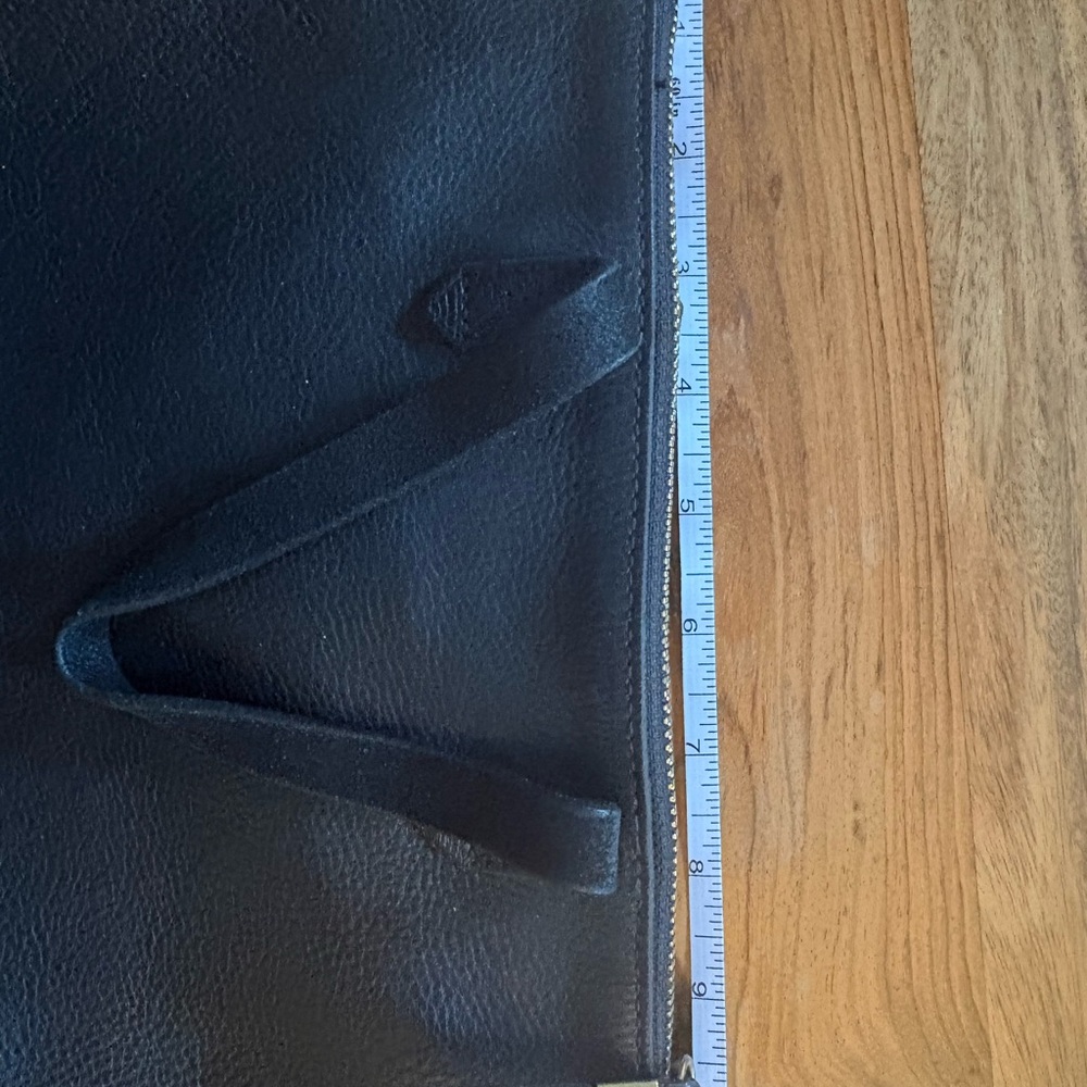 Madewell Black Leather Tote Bag - Picture 8 of 8